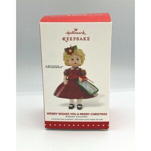 Hallmark Madame Alexander Wendy Wishes Merry Christmas Ornament 2015 29th Box